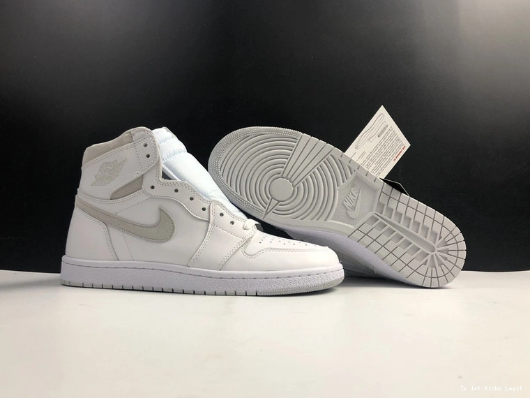 ’85 “Neutral Jordan High 1 BQ4422-100 Grey” Air 1125